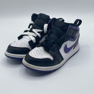Jordan 1 Mid Td Iris Purple Black‎